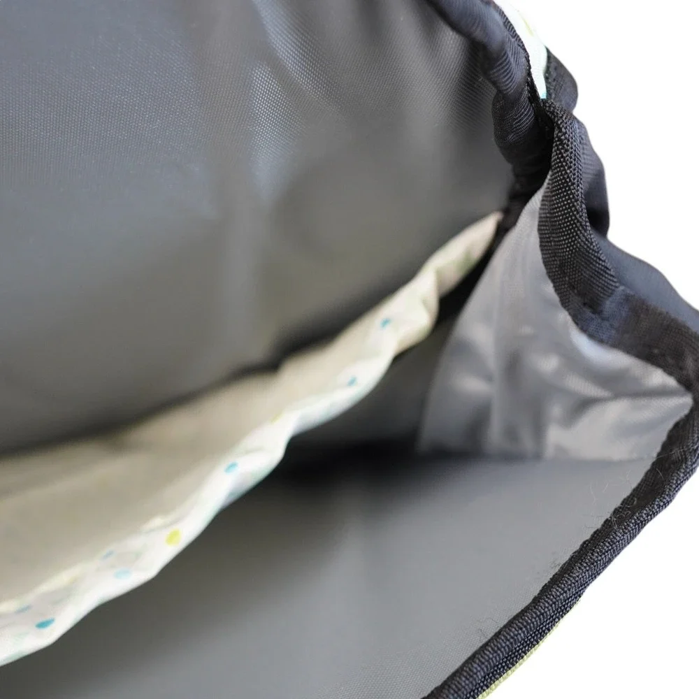 NWOT Sherpani Crossbody Yoga‎ Bag Daisies Green & Black Messenger Bag
